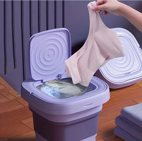 Lavadora portátil - Compacta, eficiente y lista para acompañarte en cualquier lugar
